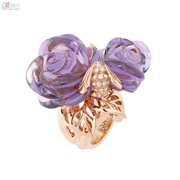 600 1.Dior Joaillerie Rose Dior Pre Catelan Ring