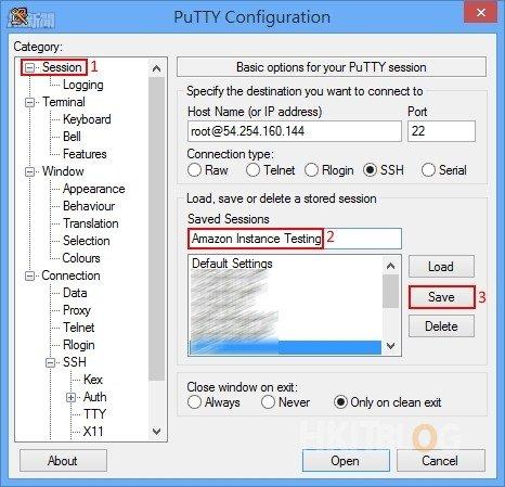 Amazon SSH Putty Setup 20