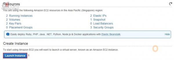 Amazon EC2 Create Free Instance