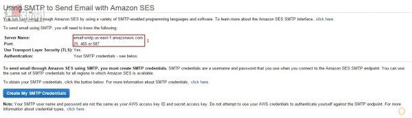 Amazon SES Setup