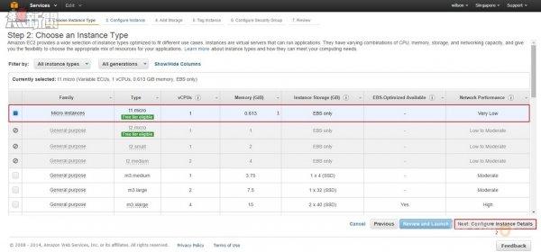 Amazon EC2 Create Free Instance