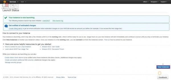 Amazon EC2 Create Free Instance