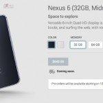Nexus 6 證實將於 10月29日起接受預訂