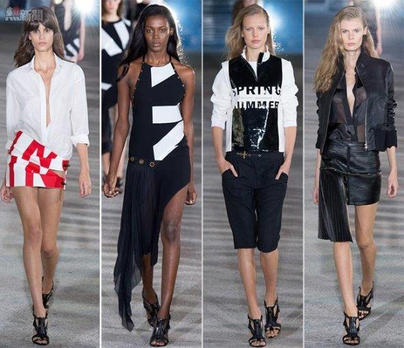 Anthony Vaccarello Spring Summer 2015 Collection Paris Fashion Week5 Stretch 591x508