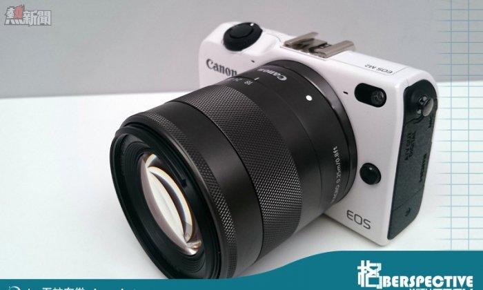 Canon EOS M2 香港推出，18-55mm kit set 要價 HK$4,980