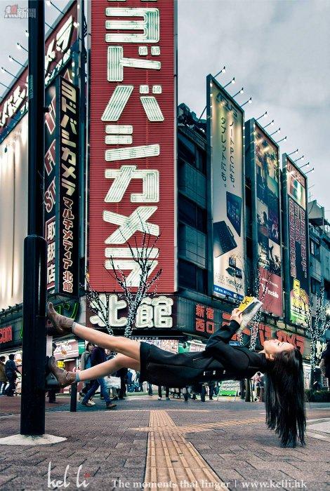 #WeighNoMore #TokyoPhoto #JapanFun #TokyoFunShooting #重力無視 #無重量 #Shinjuku #ShootingInShinjuku #無地心吸力係點 #GRAVITY #NoGravity
