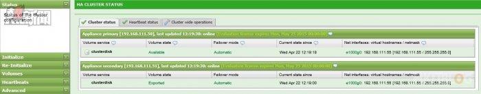 NexentaStor HA Cluster Setup