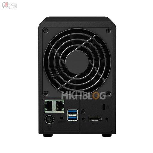 Synology DS715_back