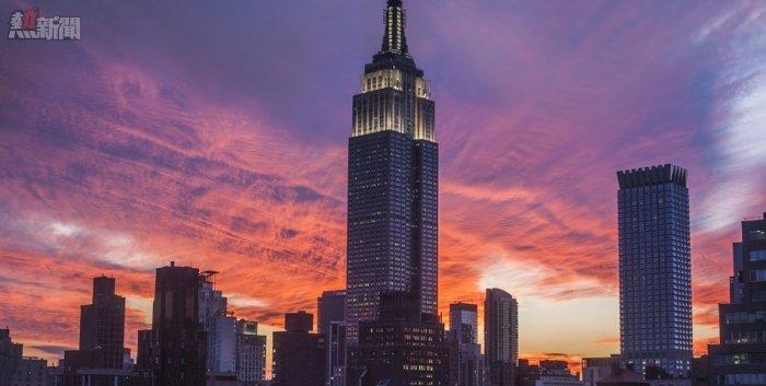 紐約帝國大廈為瀕危動物上演燈光秀