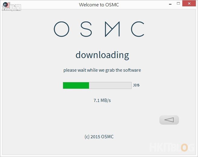 Raspberry Pi install OSMC