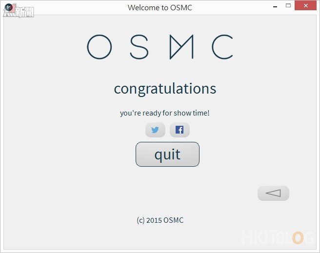 Raspberry Pi install OSMC