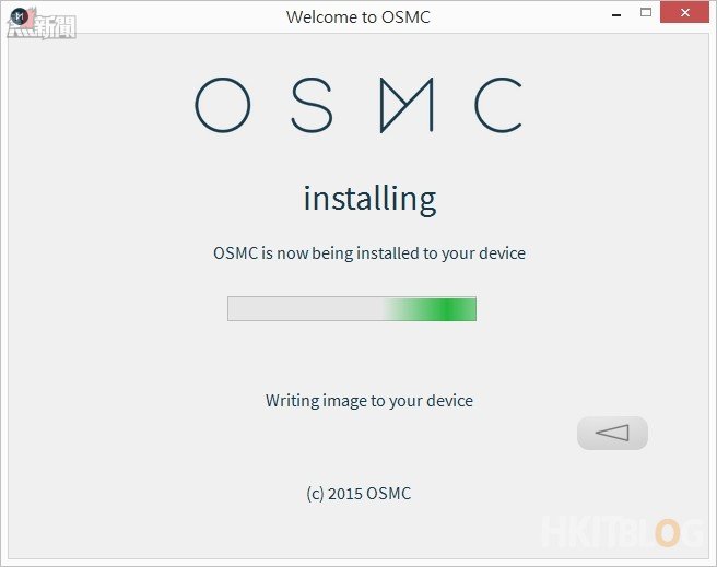 Raspberry Pi install OSMC