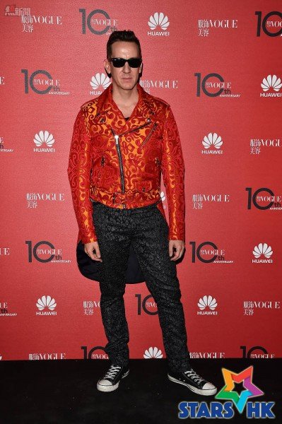 MILAN, ITALY - SEPTEMBER 28: Jeremy Scott attends Vogue China 10th Anniversary at Palazzo Reale on September 28, 2015 in Milan, Italy. (Photo by Stefania D'Alessandro/Getty Images for Vogue China)