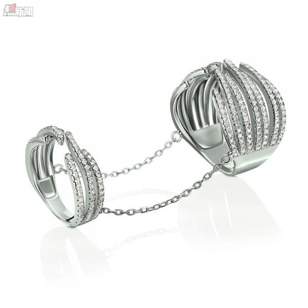 3R16S034C_FASHIONABLY SILVER RING_HK$1305