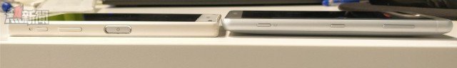 Sony Xperia Z5 Compact (left) next to alleged Sony Xperia XZ2 Compact (right)