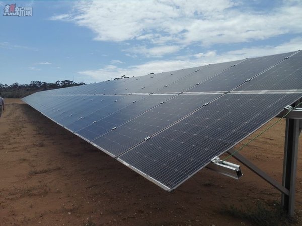 中來在澳大利亞的N型雙面太陽能項目