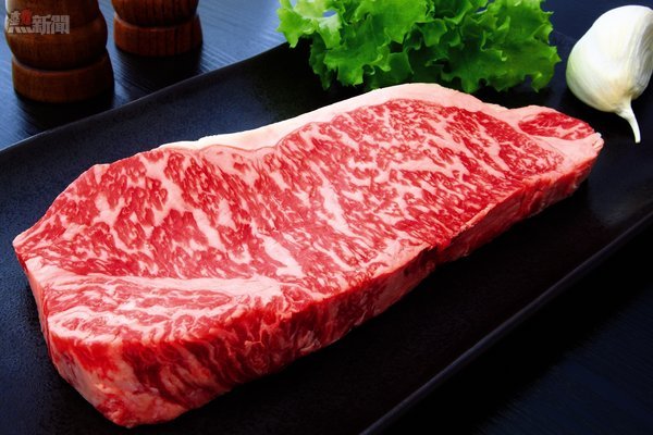 帶有大理石花紋的韓國牛肉