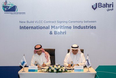 VPA Signing: IMI & Bahri  L-R: Mr. Fathi K. Al-Saleem, Chief Executive Officer, IMI 