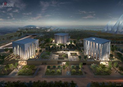 The Abrahamic Family House, to be built in Abu Dhabi, UAE