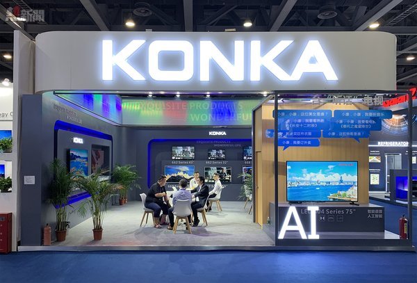 KONKA's booth at CE China 2019